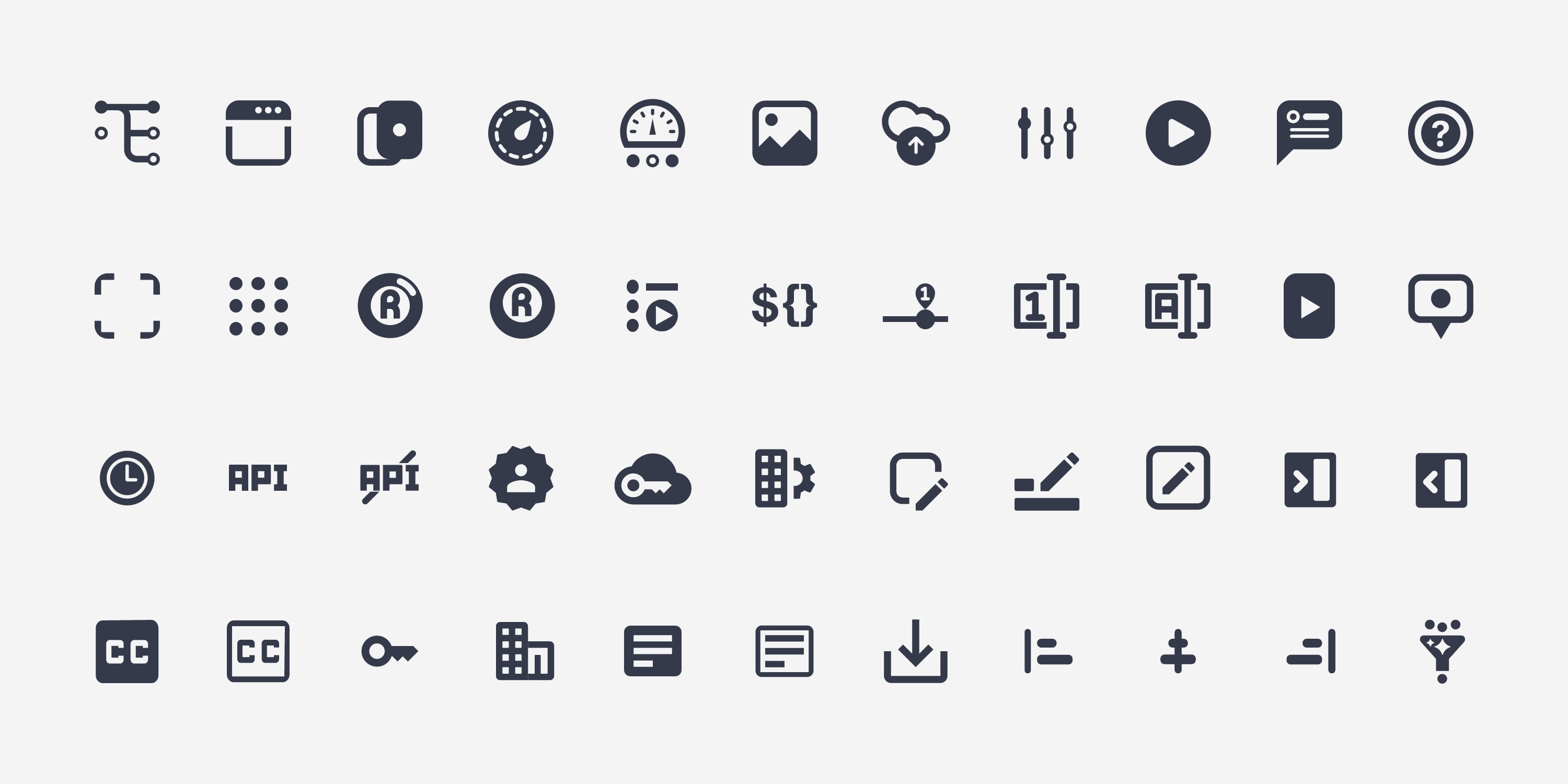 Custom icons